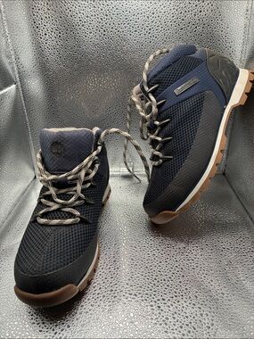Timberland Men’s Navy and Brown Trail Sneakers